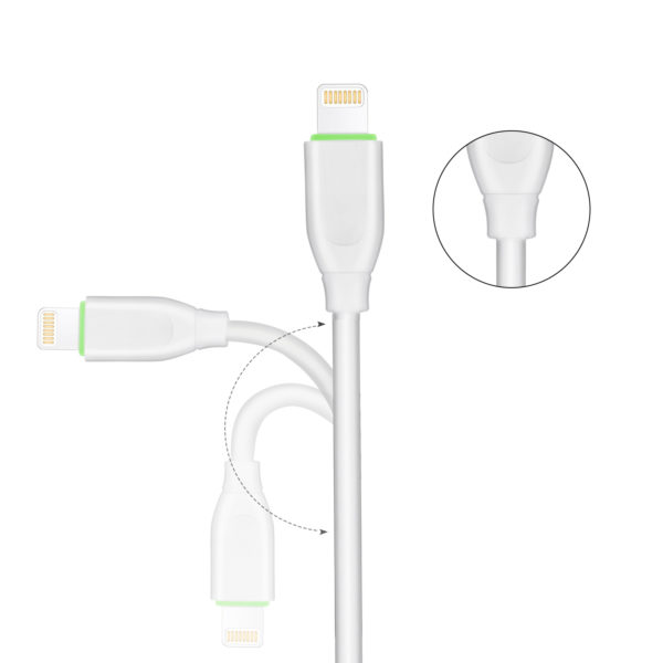 AWELL TPE 3 in 1 cable for iphone, micro type c - Image 3